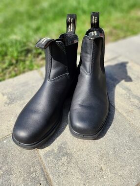 Bluntstones Womens Dress Boots Black Euc ,38 /4.5-Chisel Toe